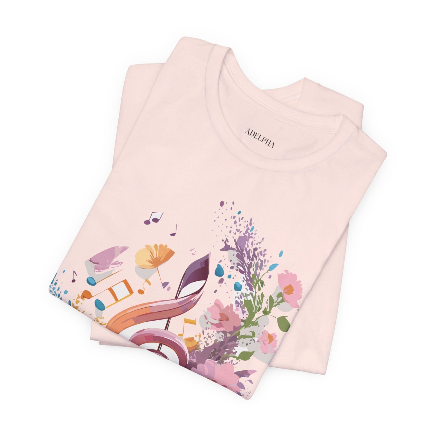 T-shirt en coton naturel - Collection Musique