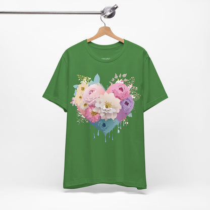 Natural Cotton Tee Shirt - Love Story Collection Printify