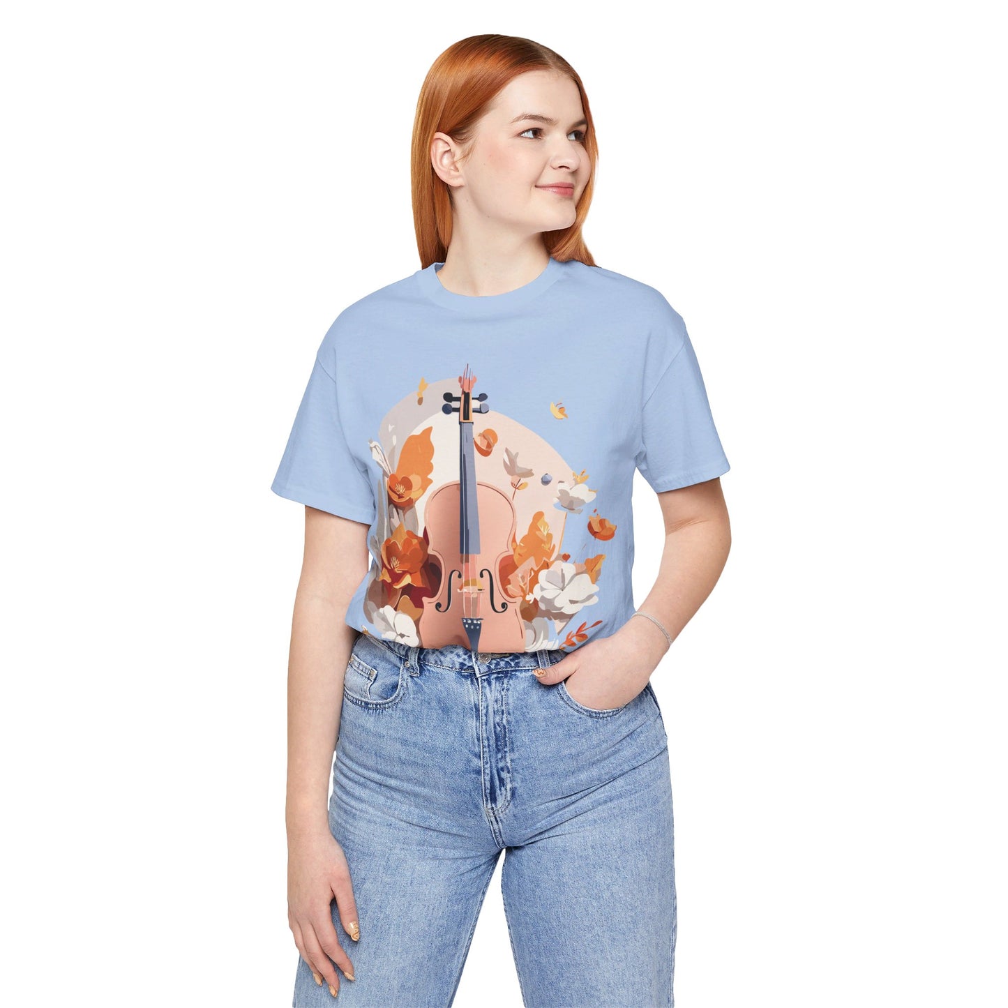 T-shirt en coton naturel - Collection Musique