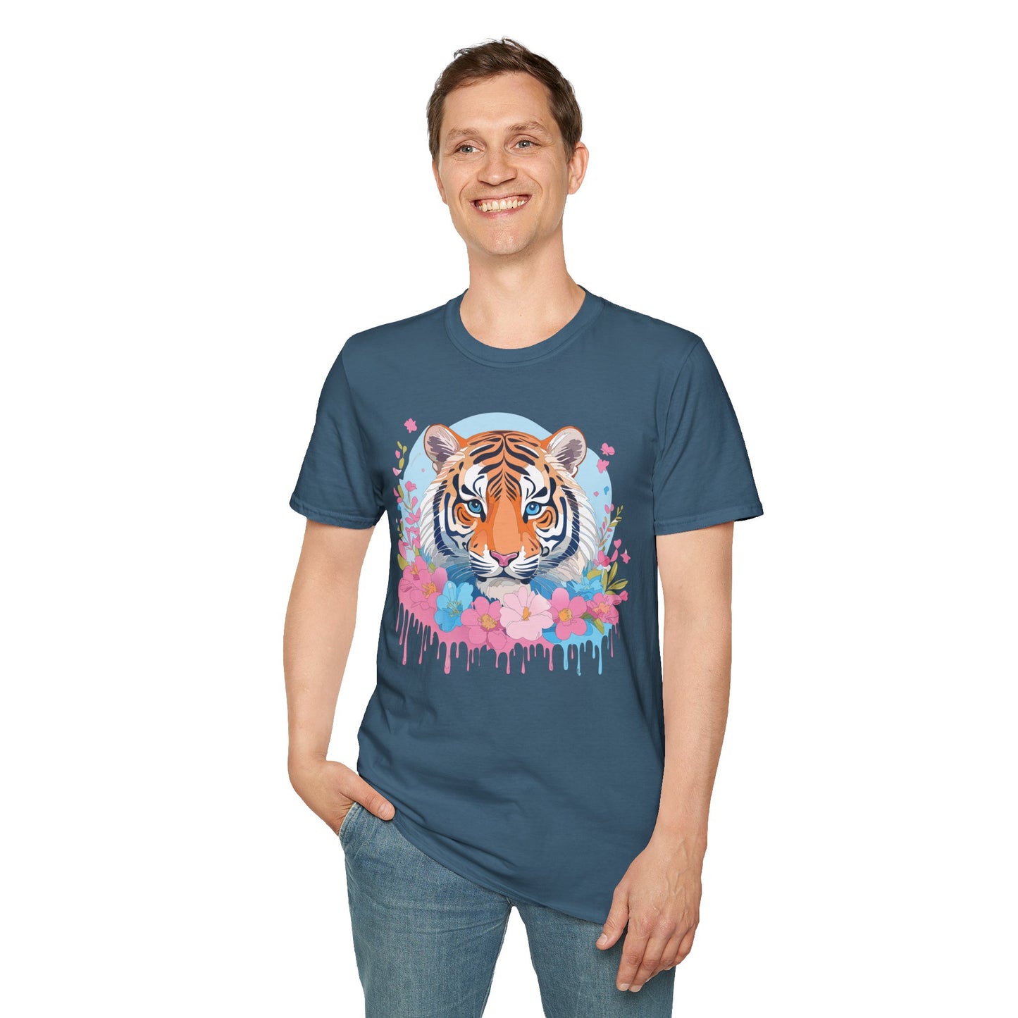 Tiger Shirt, Shirt with Tiger, Animal Tee, Shirt with Animals