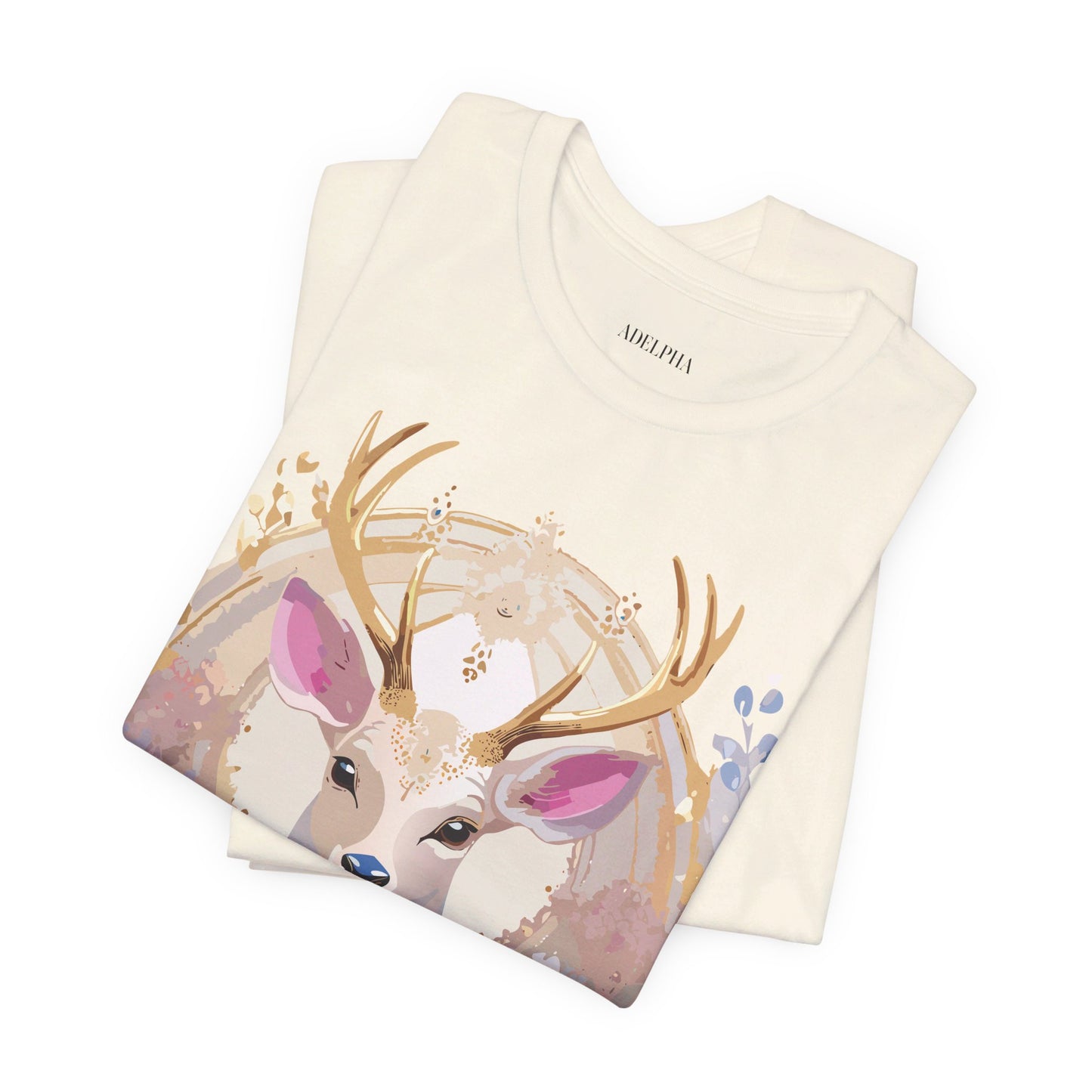 T-shirt en coton naturel - Collection Médaillon