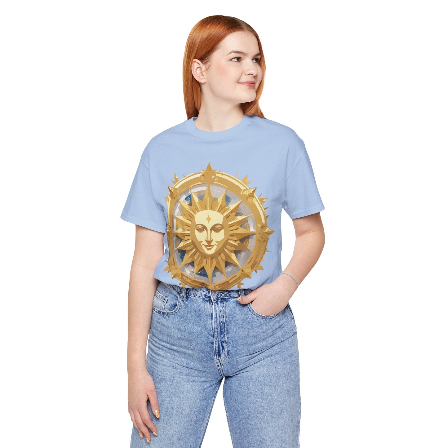 Natural Cotton Tee Shirt - Medallion Collection