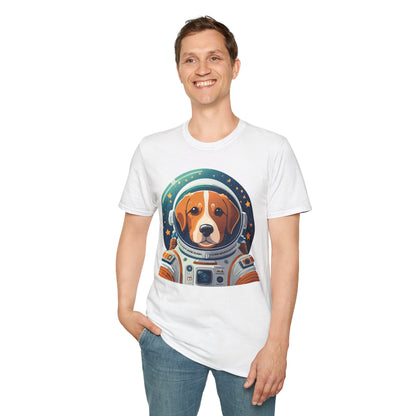 Dog Shirt Unisex Animal Print Tee Softstyle Short Sleeve Tee