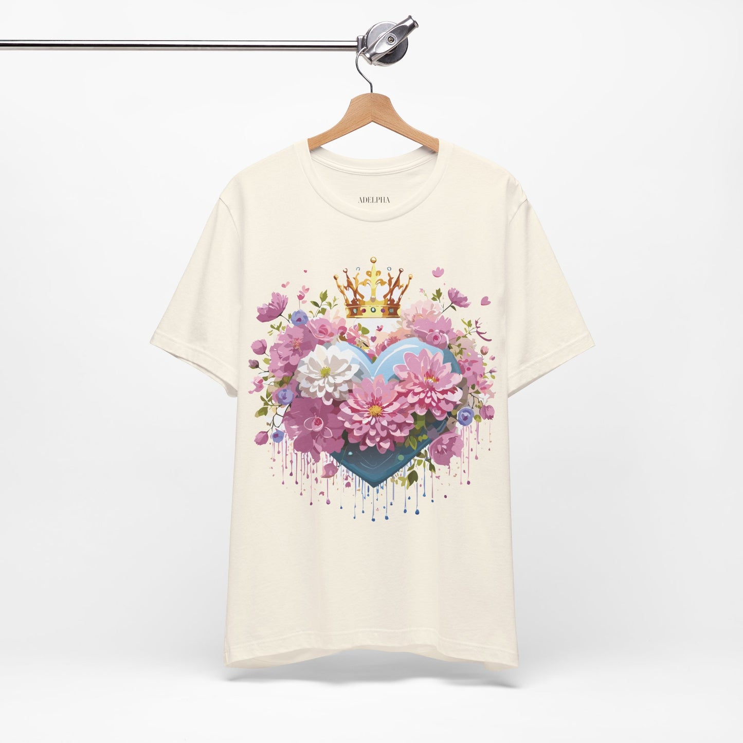 Natural Cotton Tee Shirt - Love story Collection