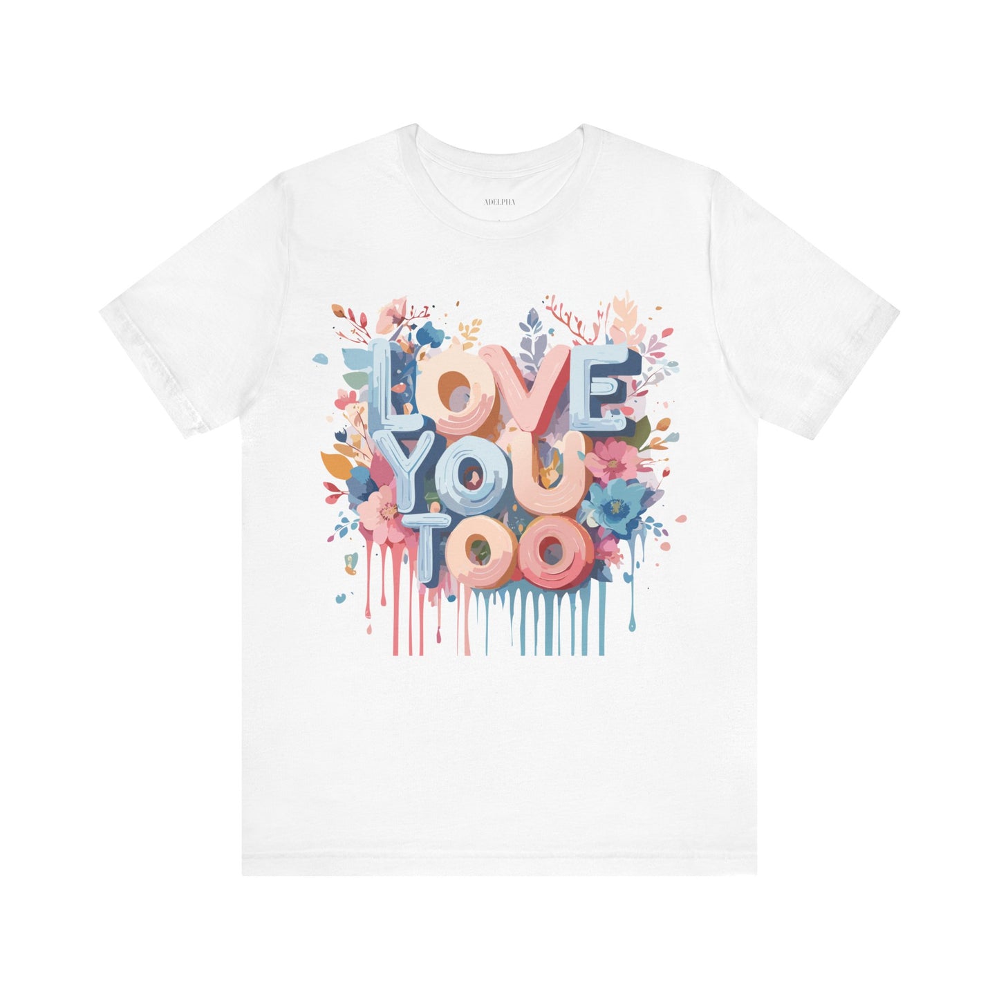 T-shirt en coton naturel - Collection Love story