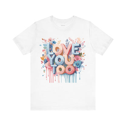 Natural Cotton Tee Shirt - Love story Collection Printify