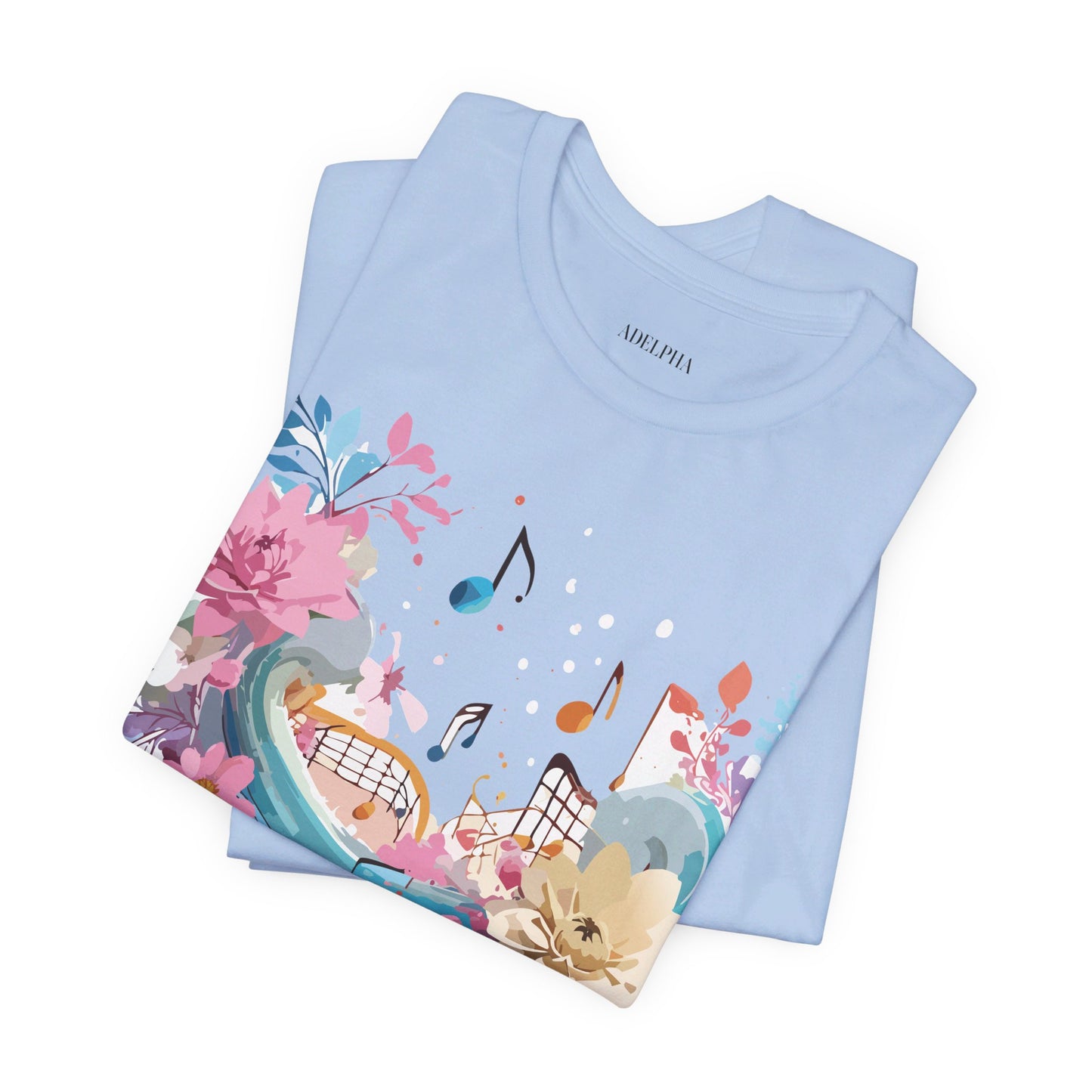 T-shirt en coton naturel - Collection Musique