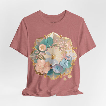 Natural Cotton Tee Shirt - Medallion Collection Printify
