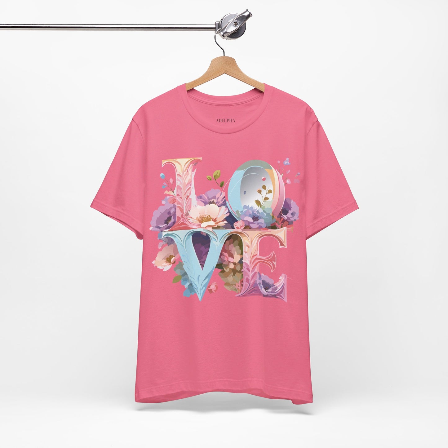 Natural Cotton Tee Shirt - Love story Collection