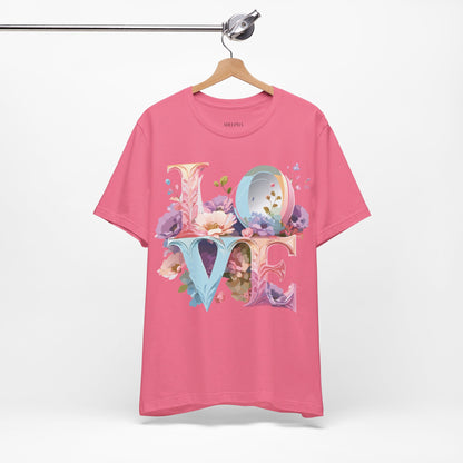 Natural Cotton Tee Shirt - Love story Collection Printify
