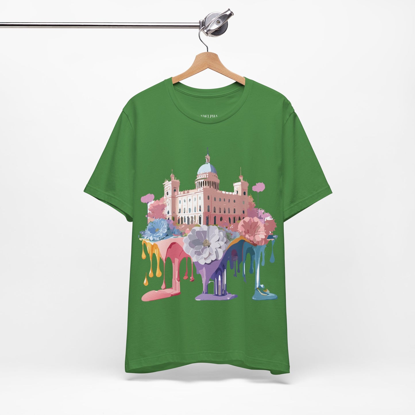 Natural Cotton Tee Shirt - Beautiful Places Collection - Madrid