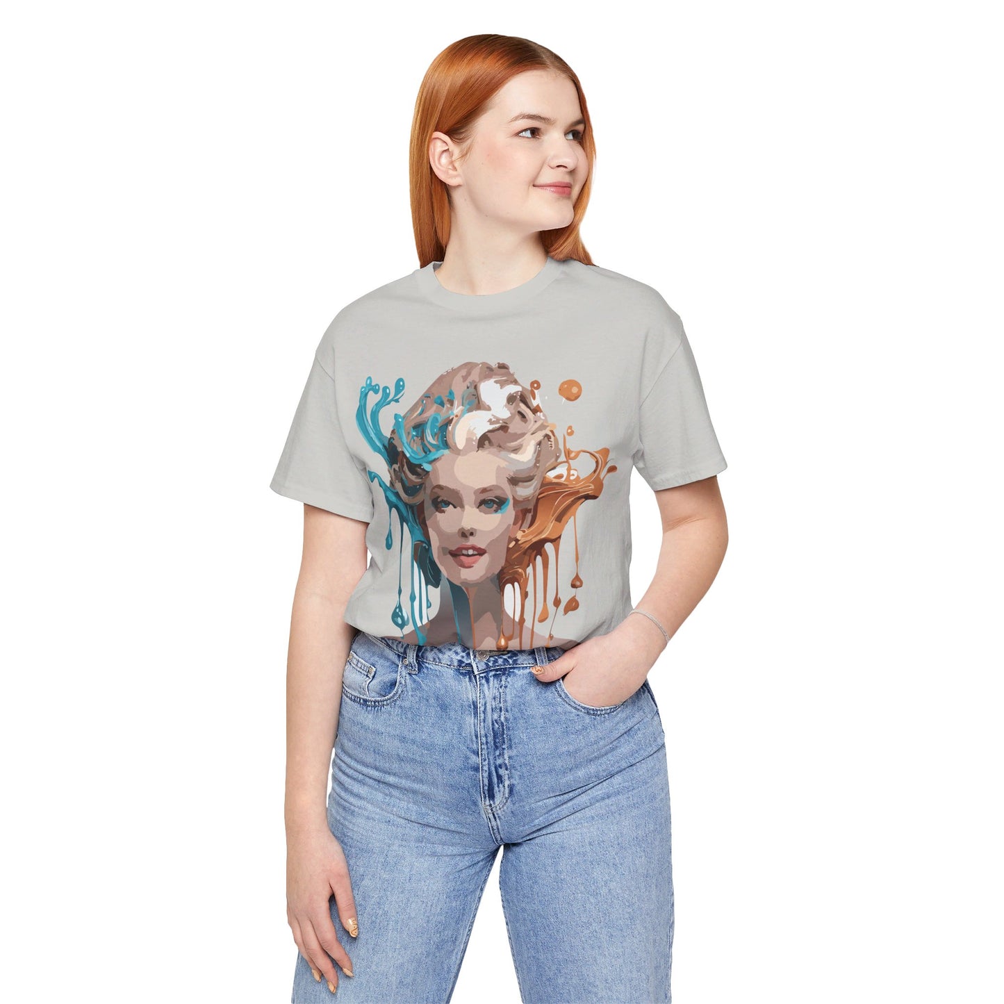 Natural Cotton Tee Shirt - Queen Collection