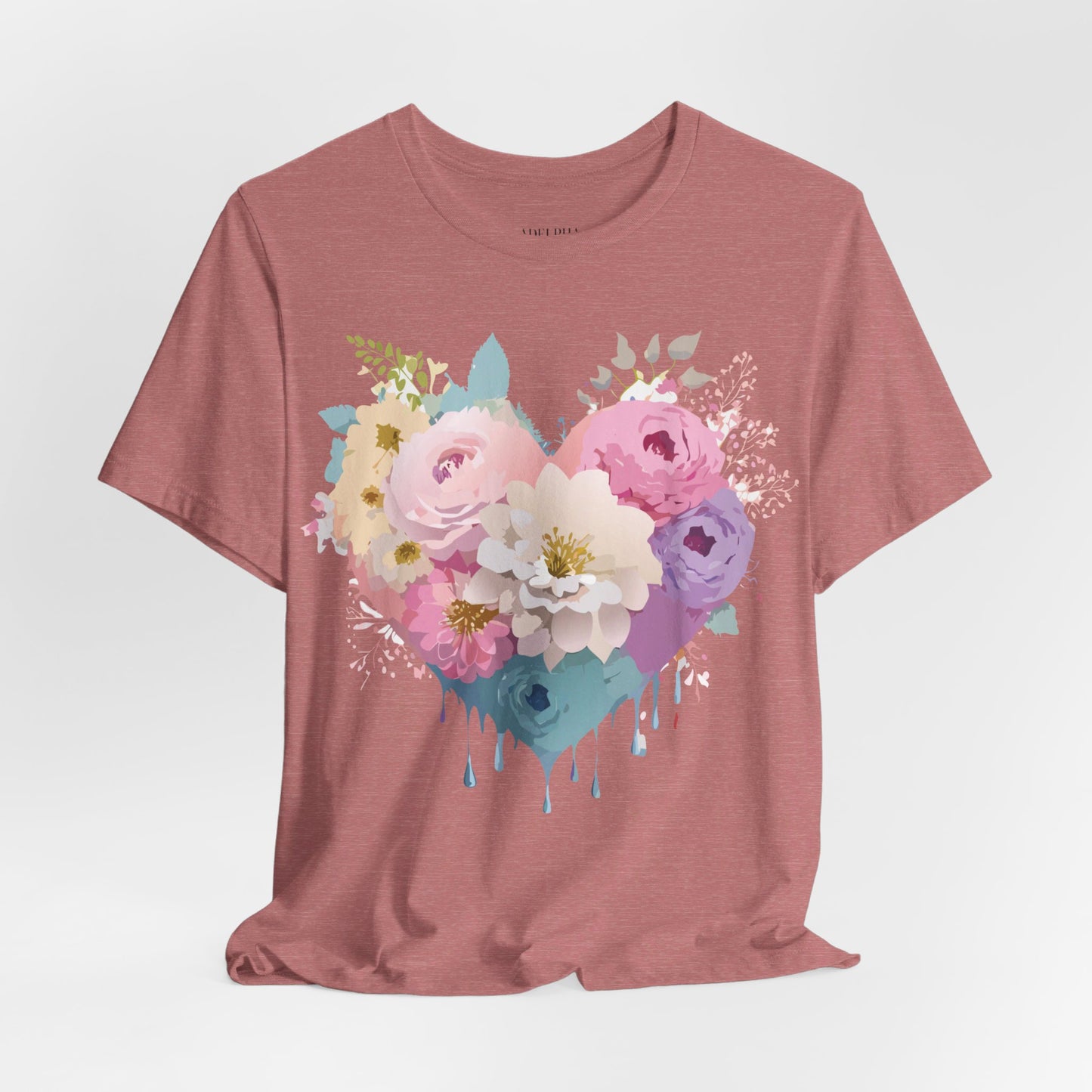 T-shirt en coton naturel - Collection Love story