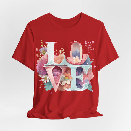 Natural Cotton Tee Shirt - Love Story Collection Printify