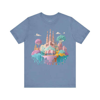 Tourist Shirt, Shirt with Barcelona - ADELPHA