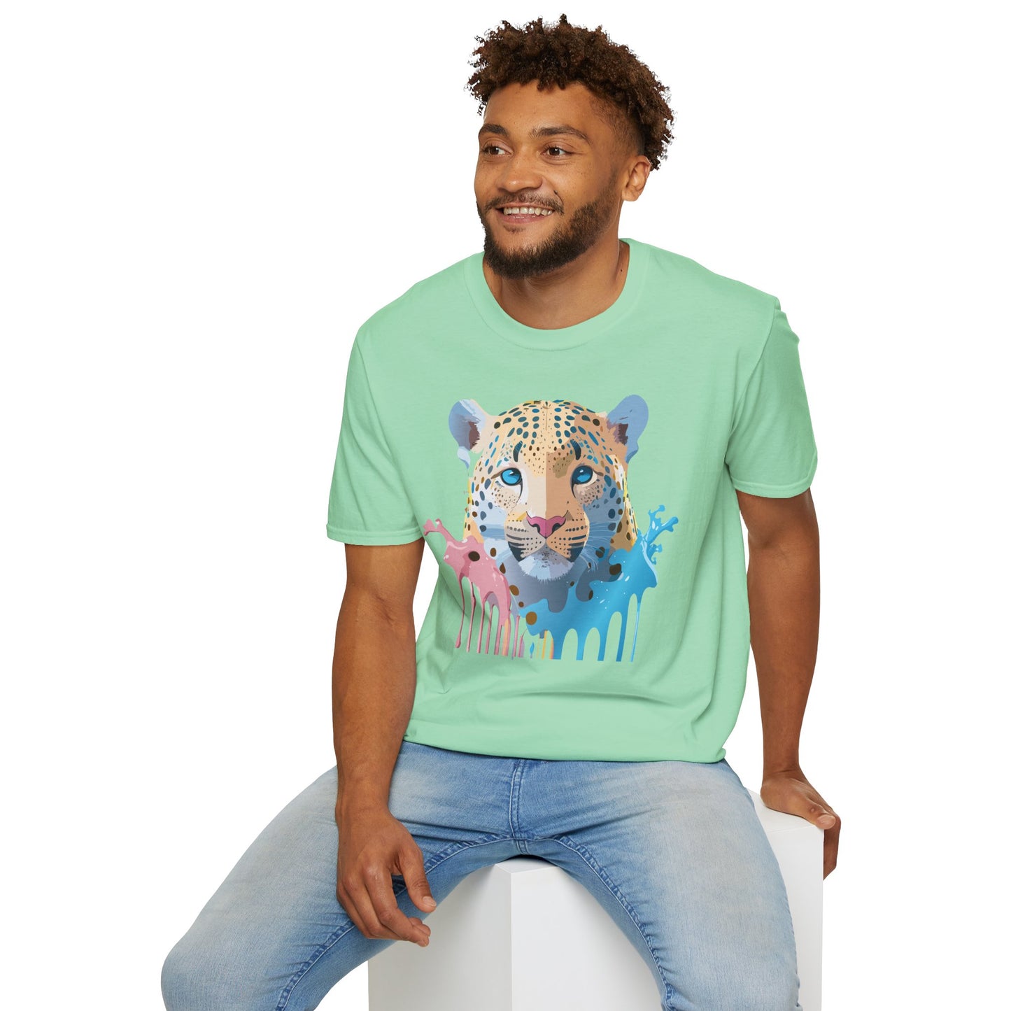 Cheetah Shirt, Shirt with Cheetah, Cheetah Tee, Shirt with Animals