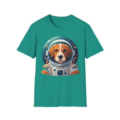 Dog Shirt Unisex Animal Print Tee Softstyle Short Sleeve Tee
