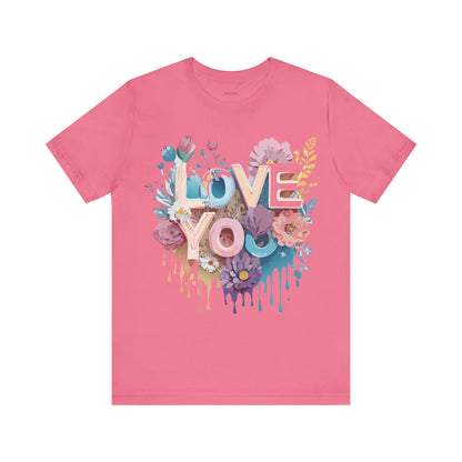 Natural Cotton Tee Shirt - Love story Collection Printify