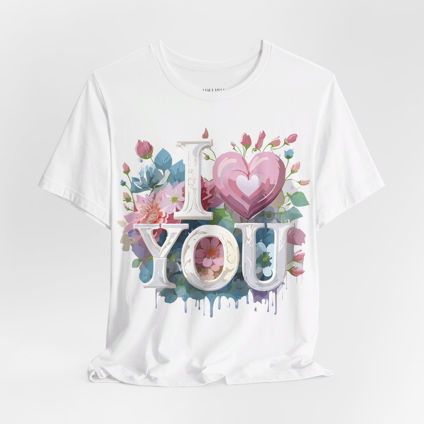 Natural Cotton Tee Shirt - Love story Collection