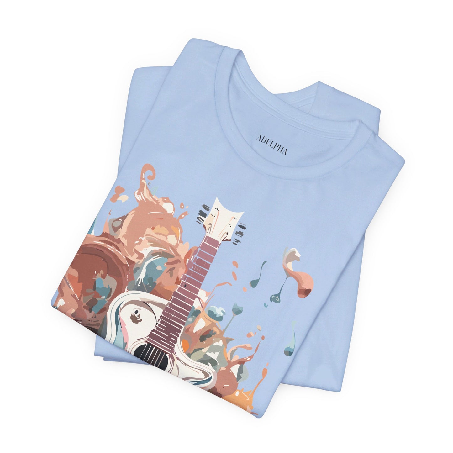 T-shirt en coton naturel - Collection Musique