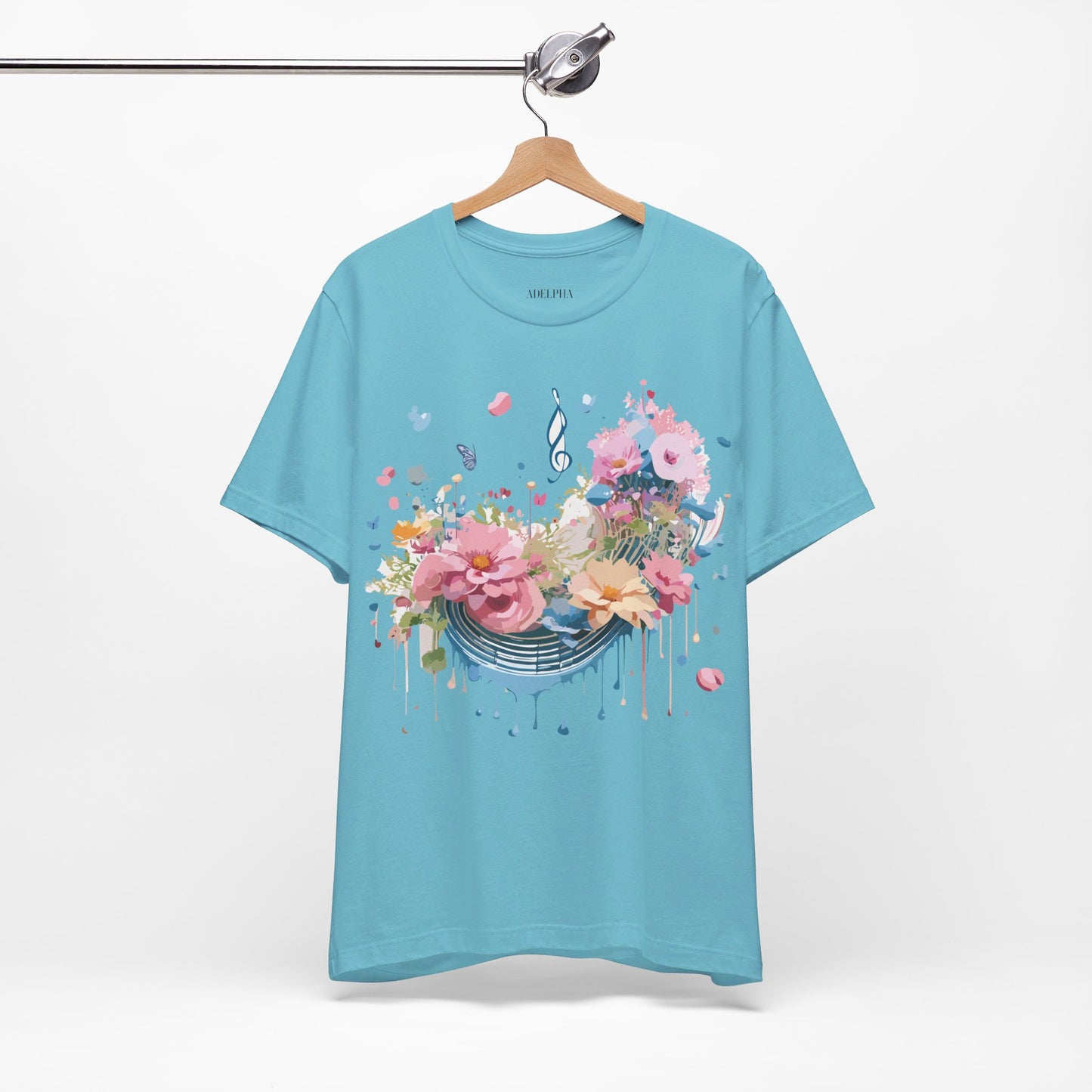 Natural Cotton Tee Shirt - Music collection