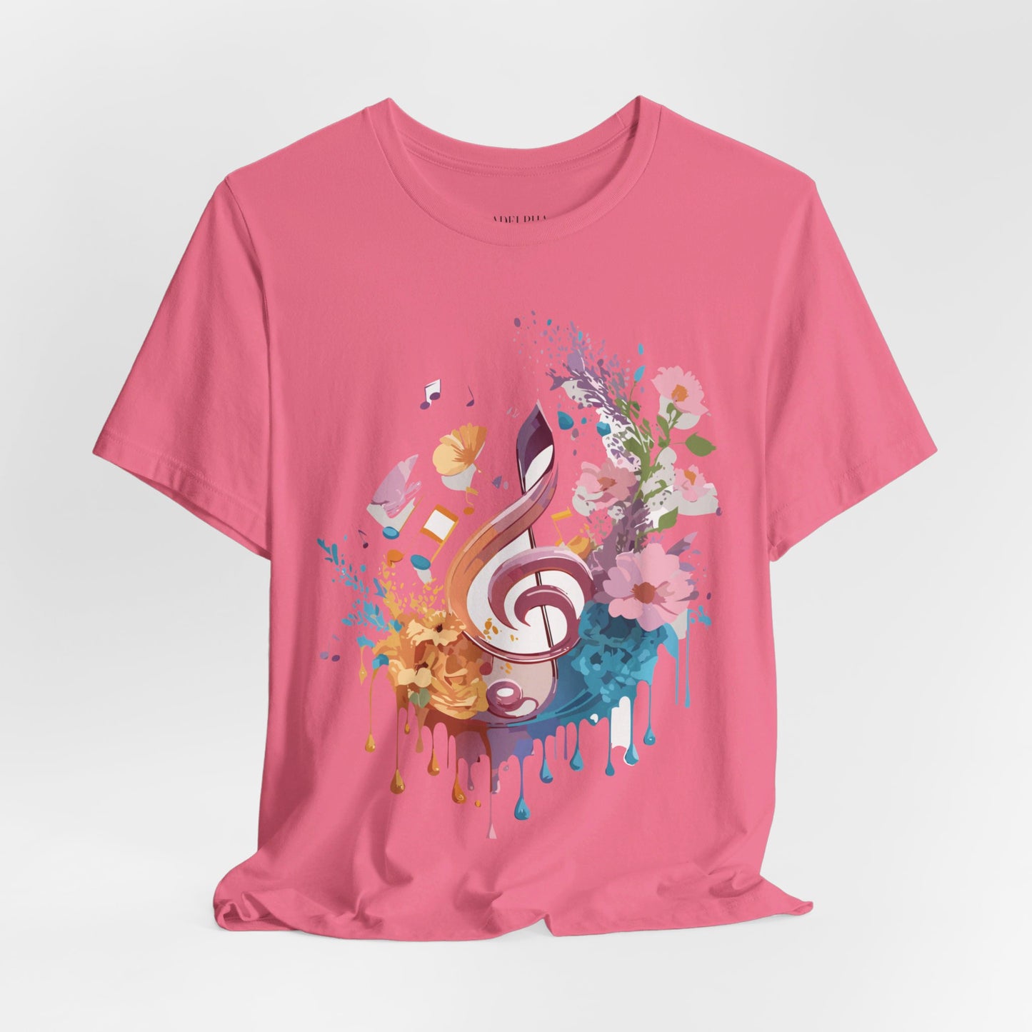 T-shirt en coton naturel - Collection Musique