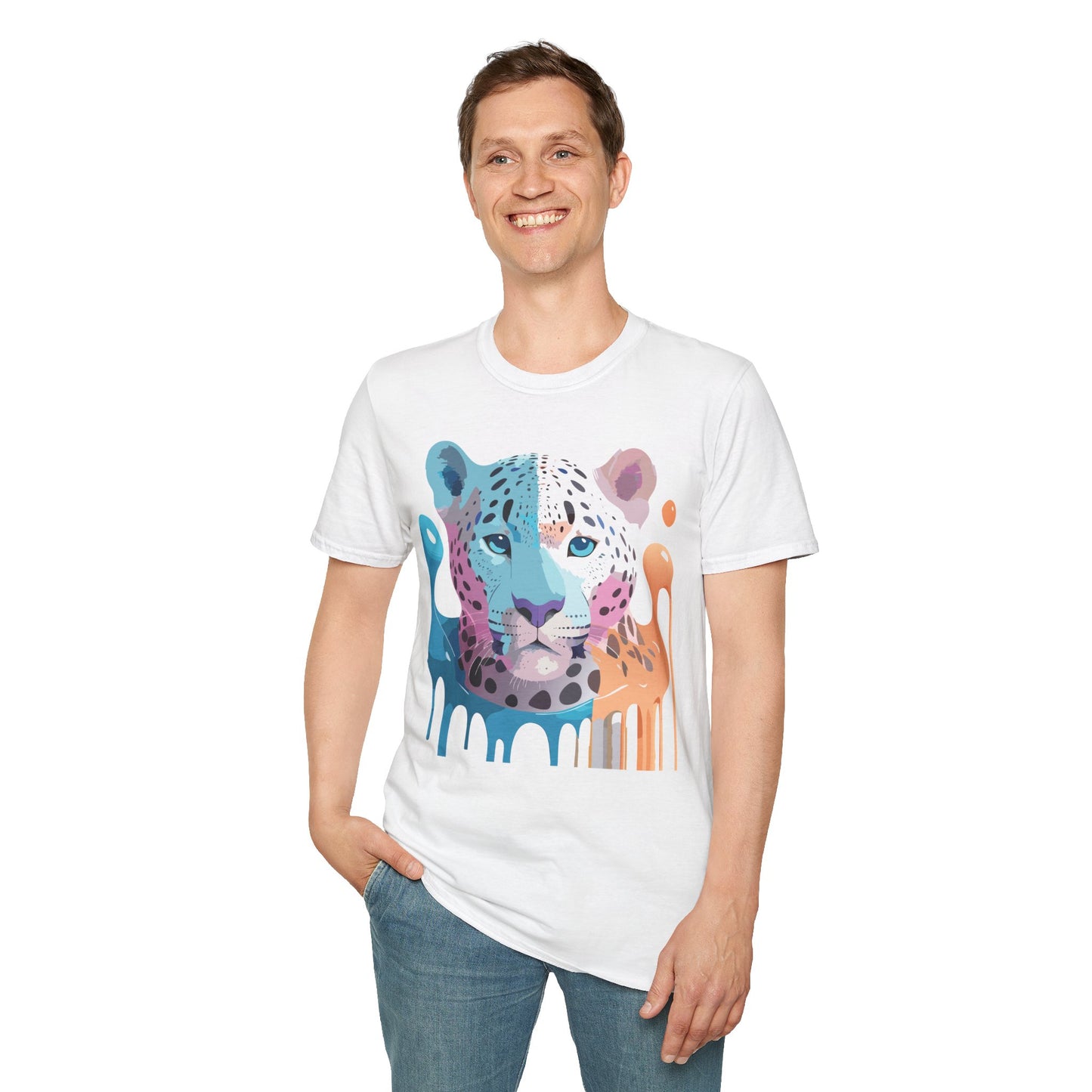 Cheetah Shirt, Shirt with Cheetah, Cheetah Tee, Shirt with Animals
