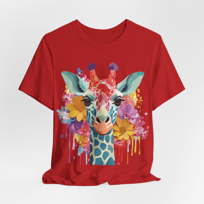 Shirt with Animals | Giraffe Printify