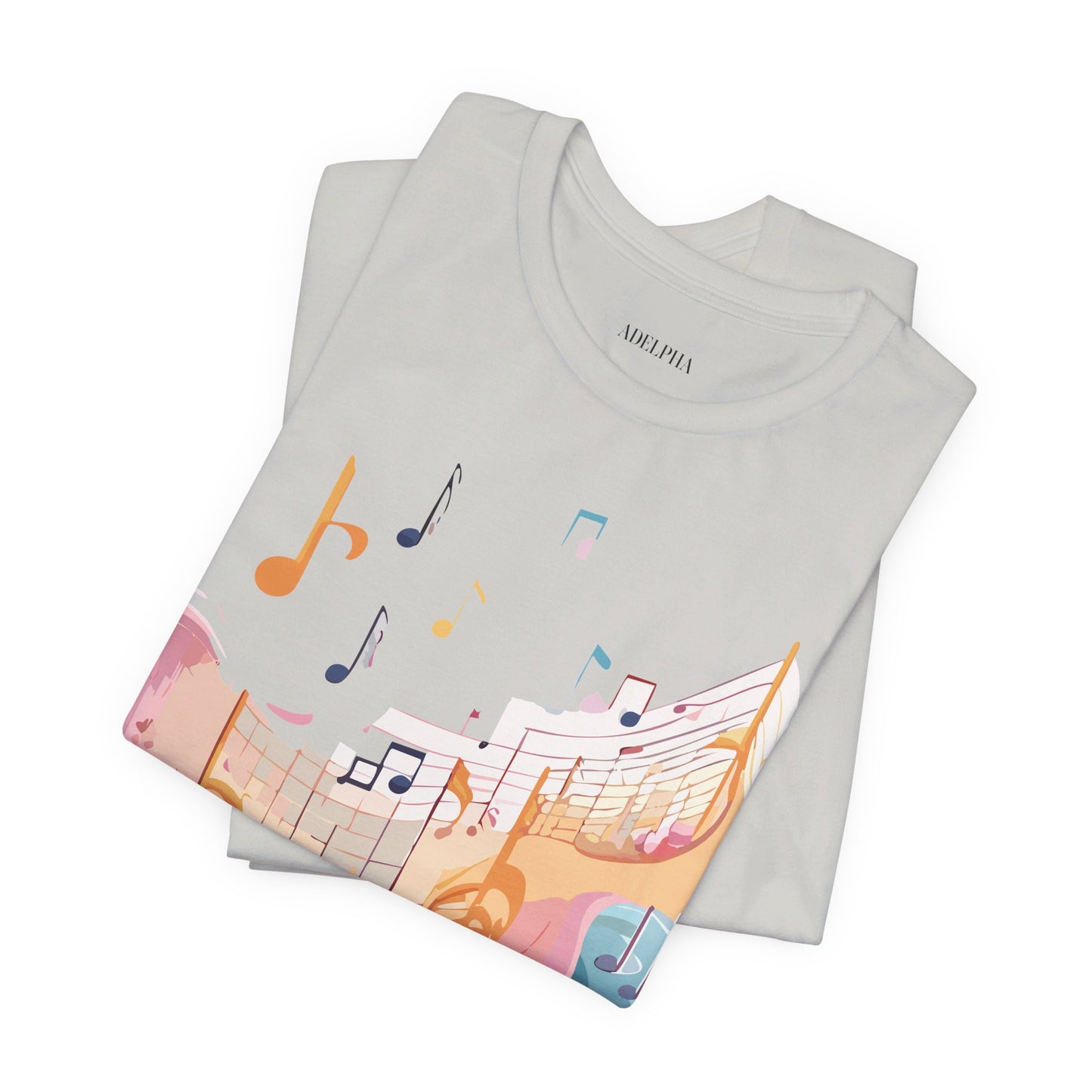 T-shirt en coton naturel - Collection Musique