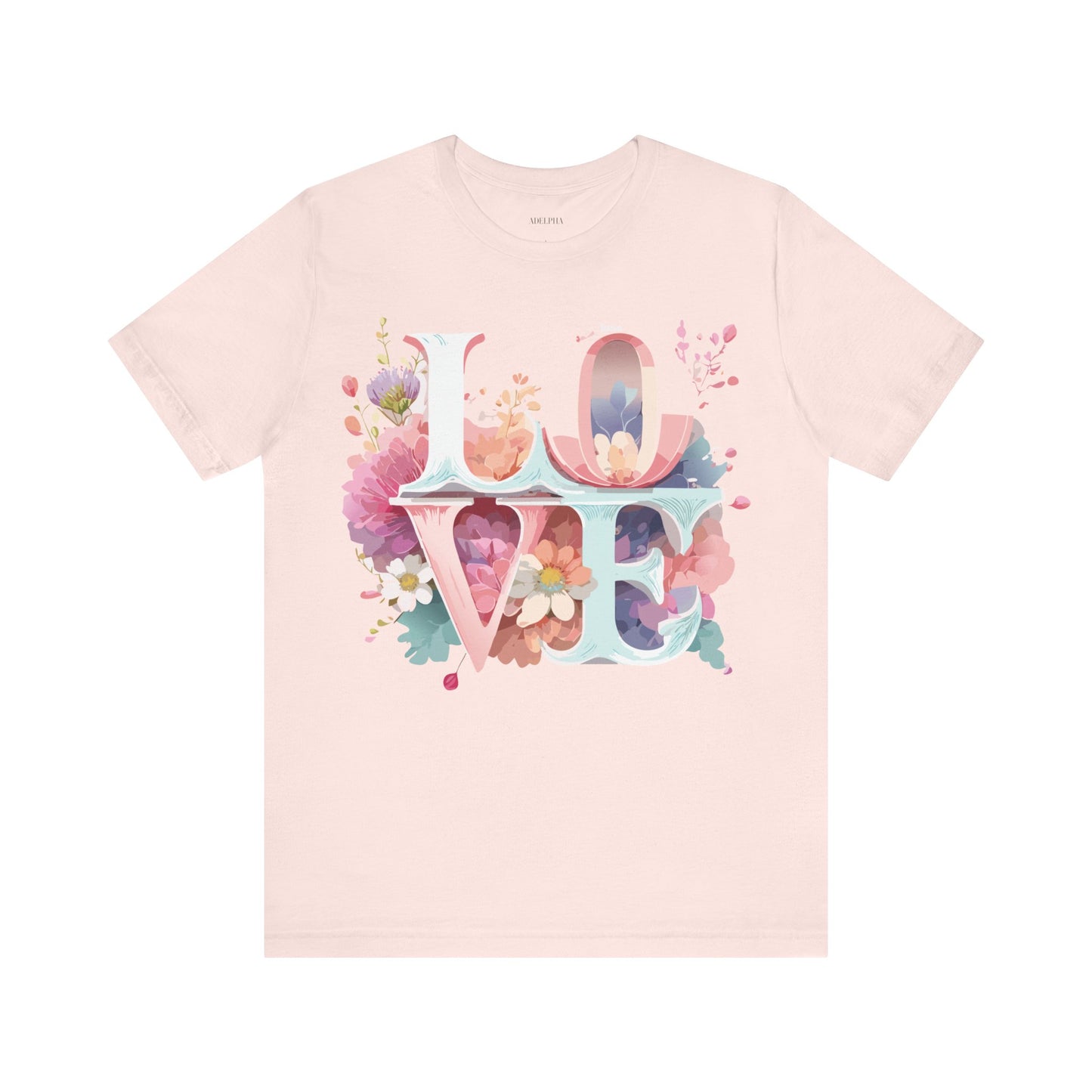 T-shirt en coton naturel - Collection Love story