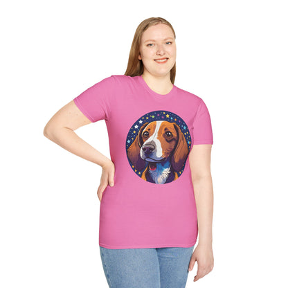 Dog Shirt Unisex Animal Tee Gildan Softstyle 64000 Short Sleeve