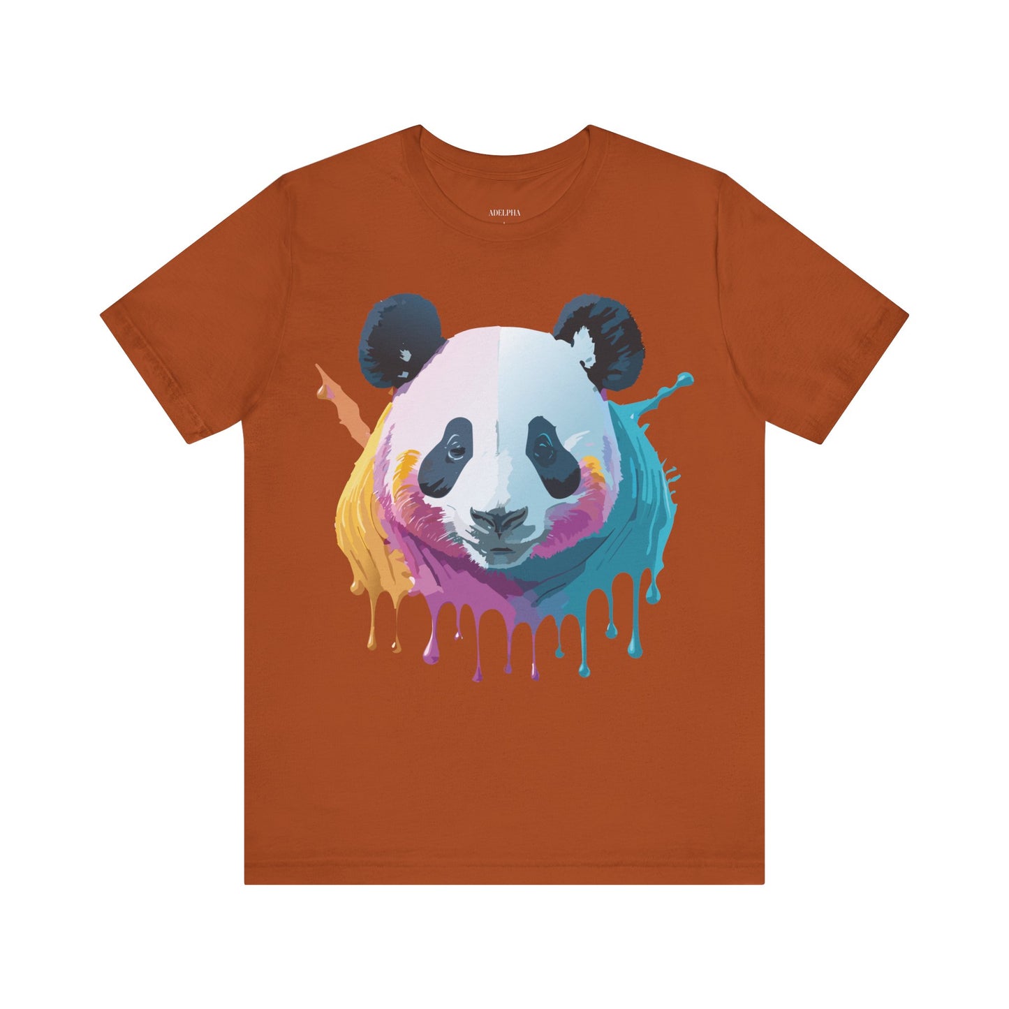 T-Shirt aus natürlicher Baumwolle mit Panda