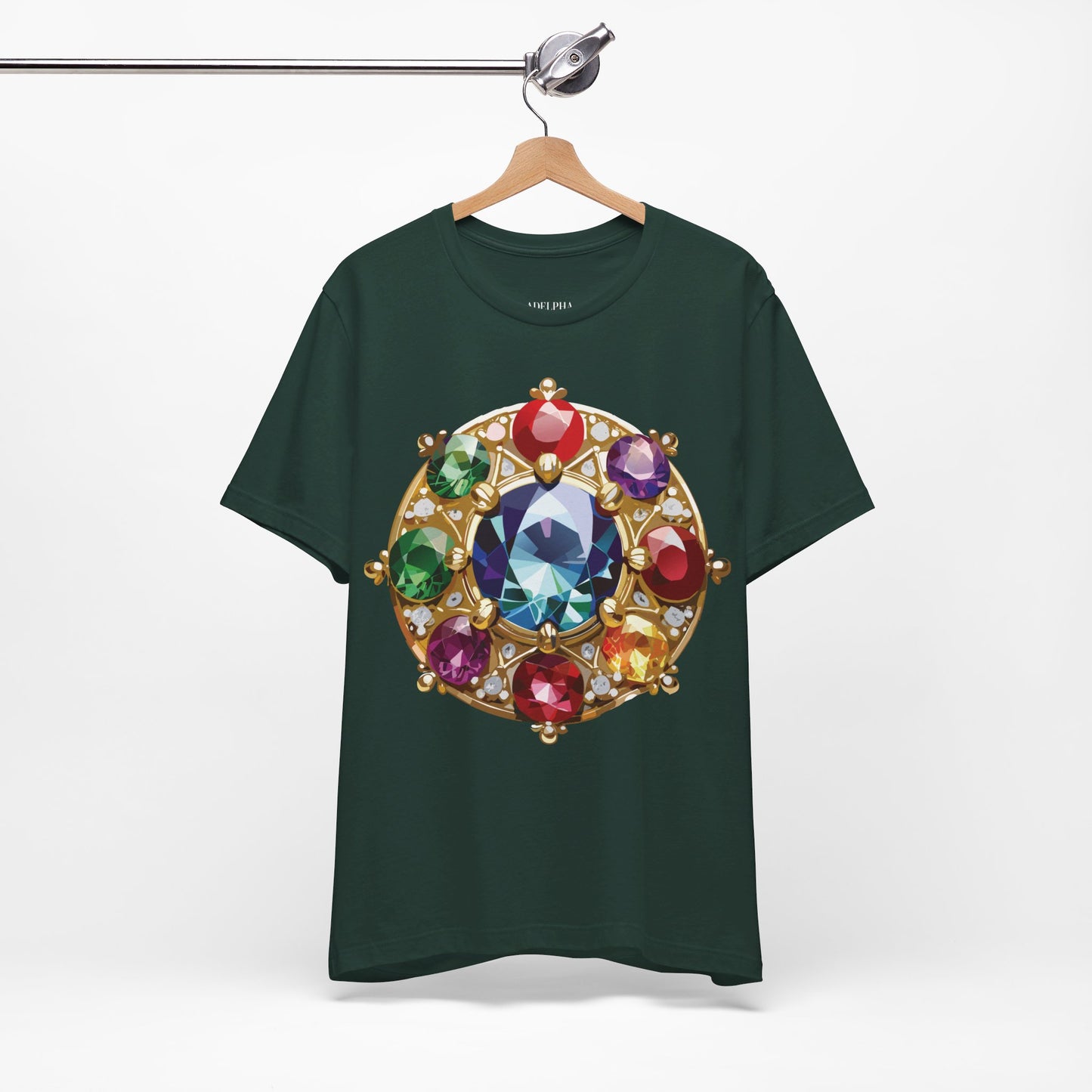 T-Shirt aus natürlicher Baumwolle – Queen Collection