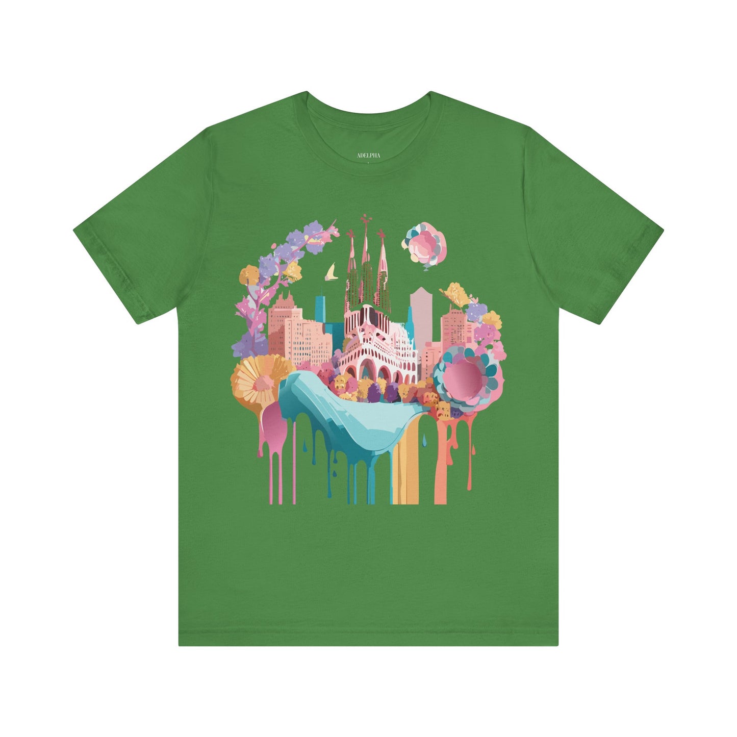 Tourist Shirt, Shirt with Barcelona - ADELPHA
