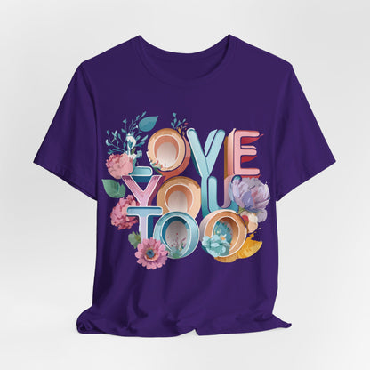 Natural Cotton Tee Shirt - Love Story Collection Printify
