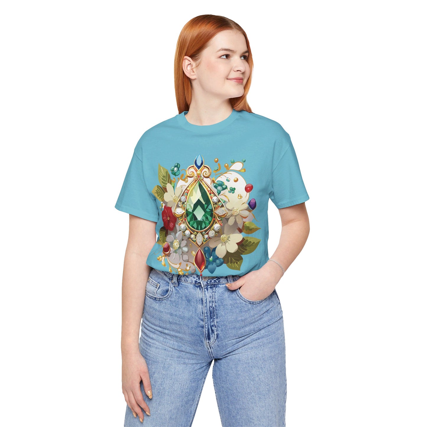 T-Shirt aus natürlicher Baumwolle – Queen Collection