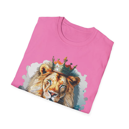 Lion Shirt Unisex Animal Tee Softstyle 64000 100 Percent Ring Spun Cotton