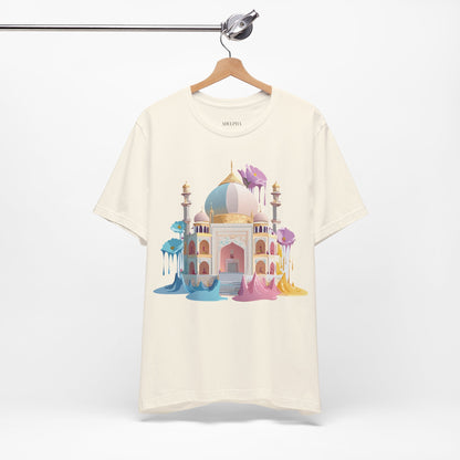 Natural Cotton Tee Shirt - Bukhara, Uzbekistan Printify