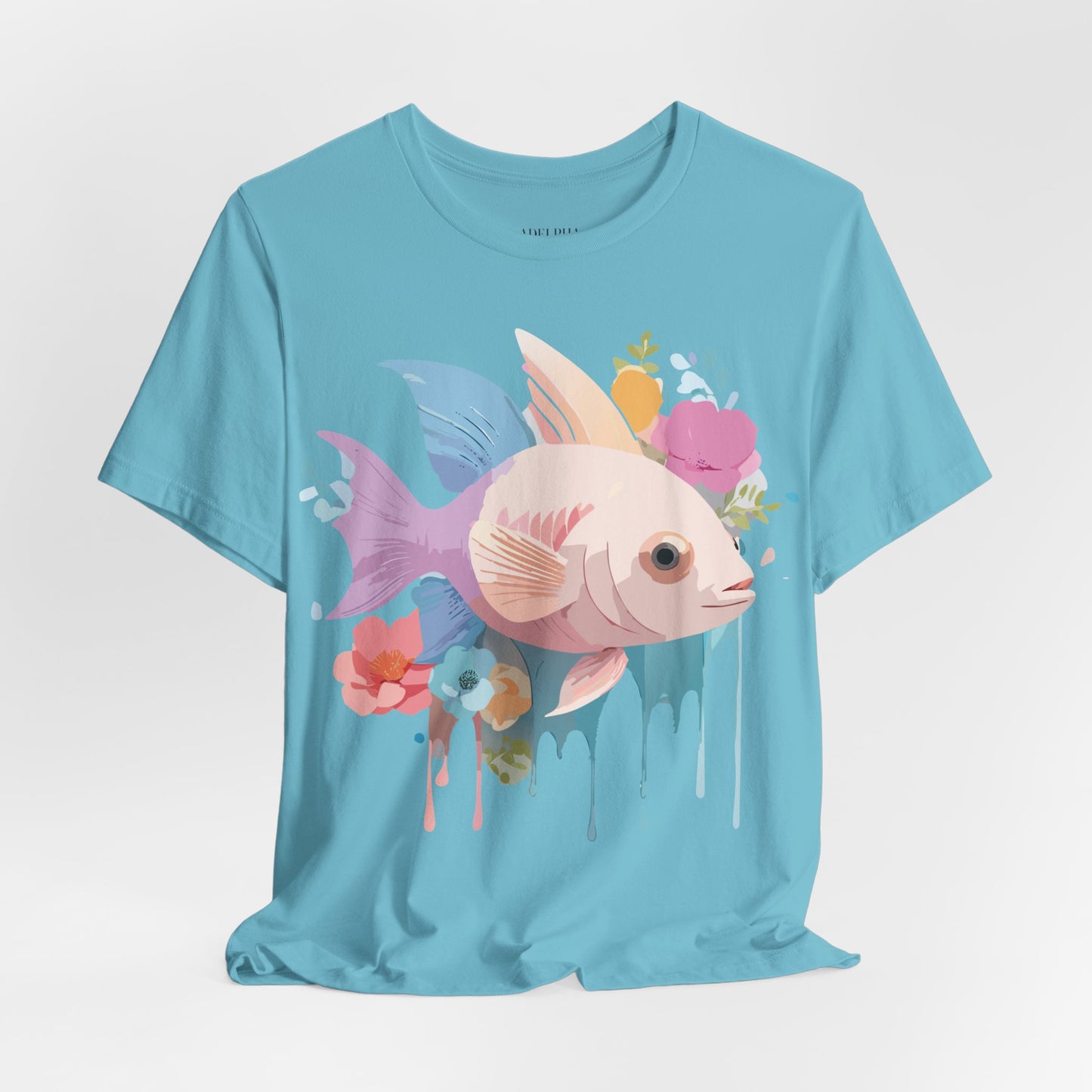 Shirt with Animals | Fish Printify