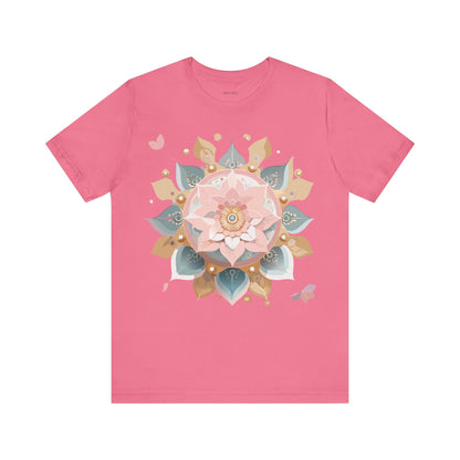 Natural Cotton Tee Shirt - Medallion Collection Printify