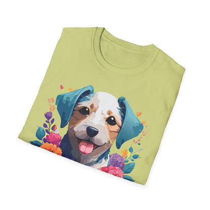 Dog Shirt Unisex Animal Tee Softstyle 64000 Gildan RingSpun Cotton