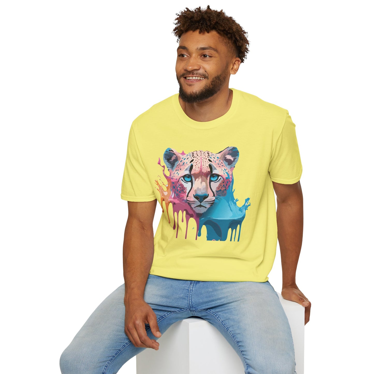 Cheetah Shirt, Shirt with Cheetah, Cheetah Tee, Shirt with Animals