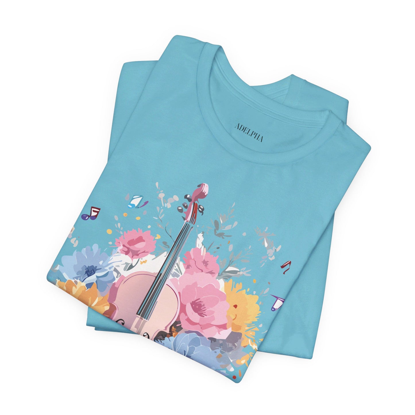 Natural Cotton Tee Shirt - Music collection