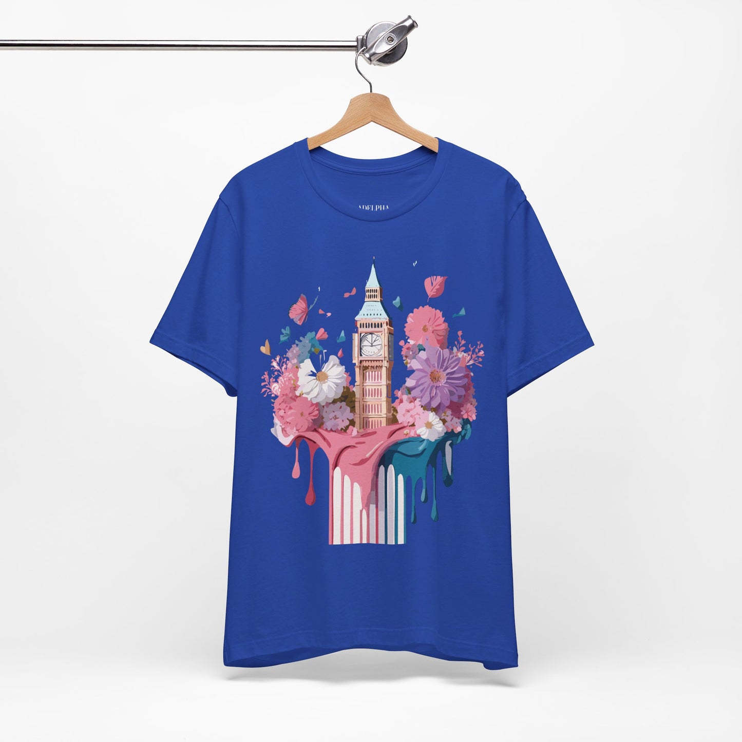 Natural Cotton Tee Shirt - Beautiful Places Collection - London