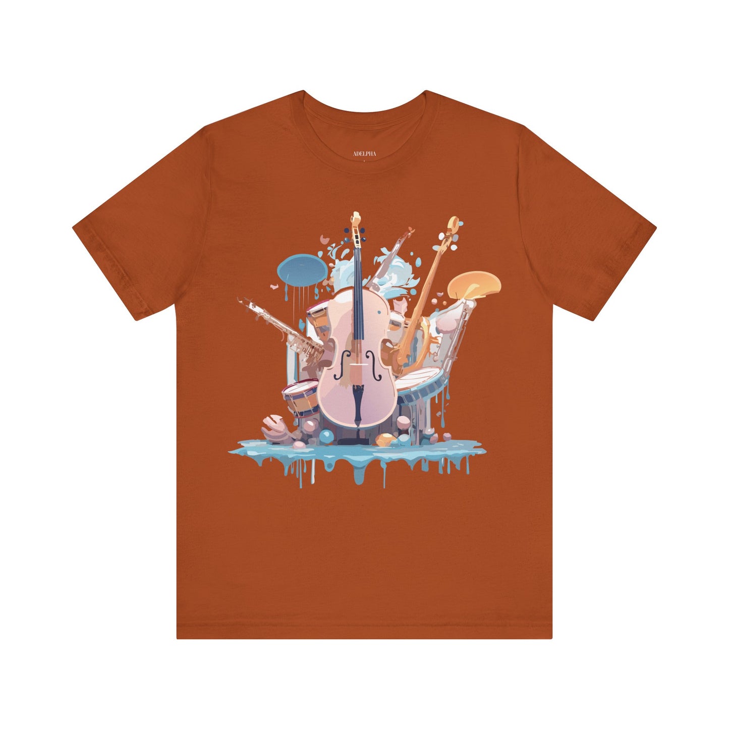 T-shirt en coton naturel - Collection Musique