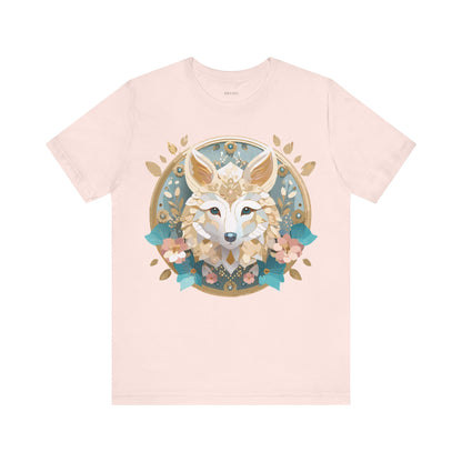 Natural Cotton Tee Shirt - Medallion Collection Printify