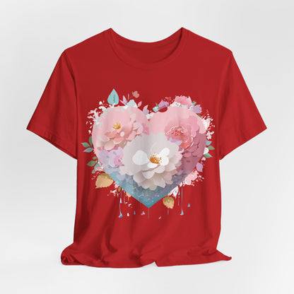 Natural Cotton Tee Shirt - Love Story Collection Printify