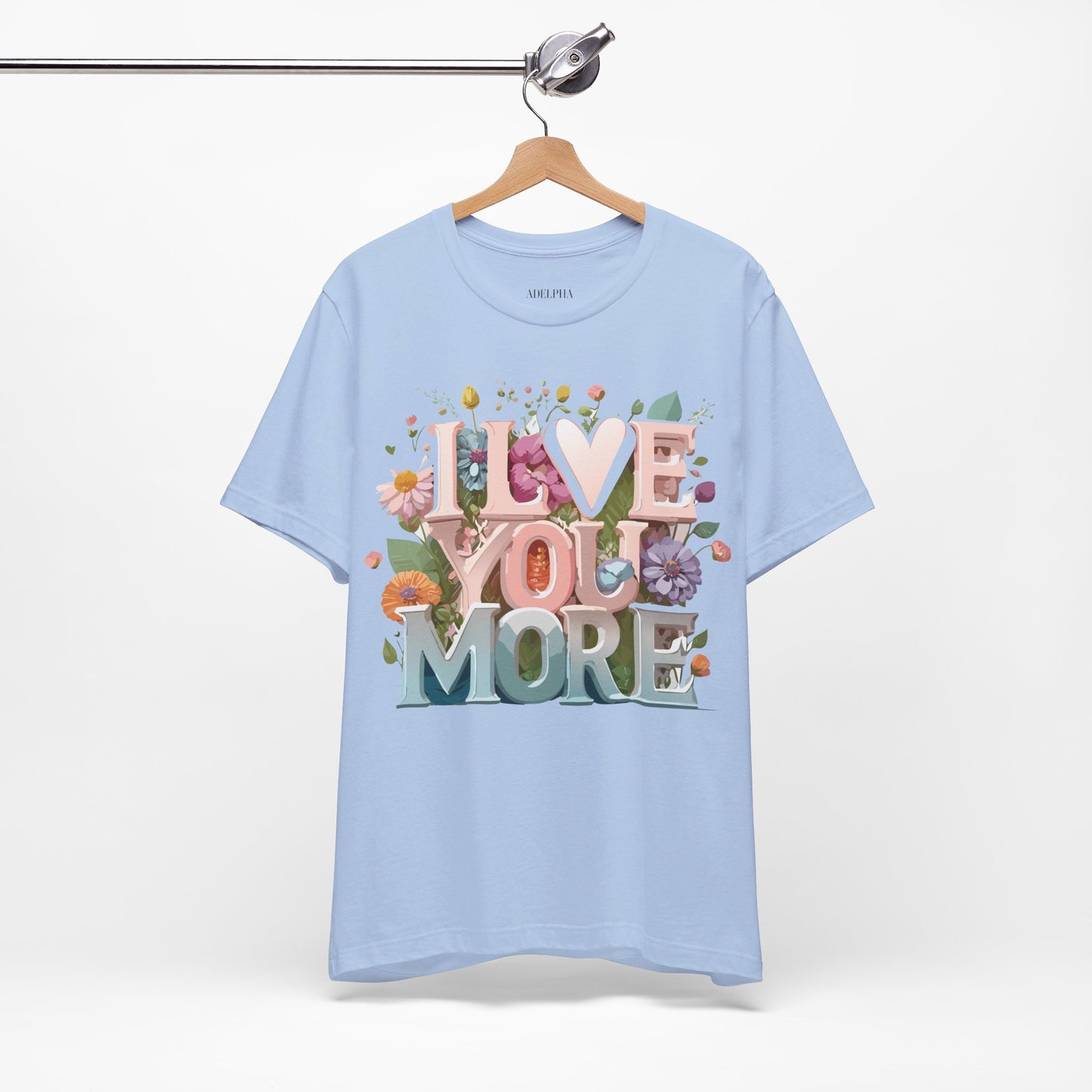 T-Shirt aus natürlicher Baumwolle – Love Story-Kollektion