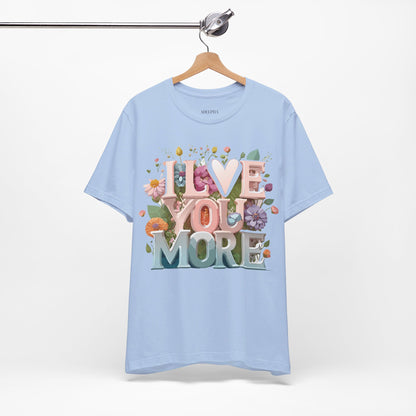 Natural Cotton Tee Shirt - Love story Collection Printify