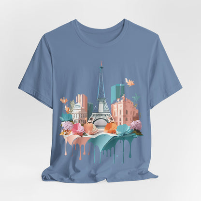 Tourist Shirt, Shirt with Paris - ADELPHA